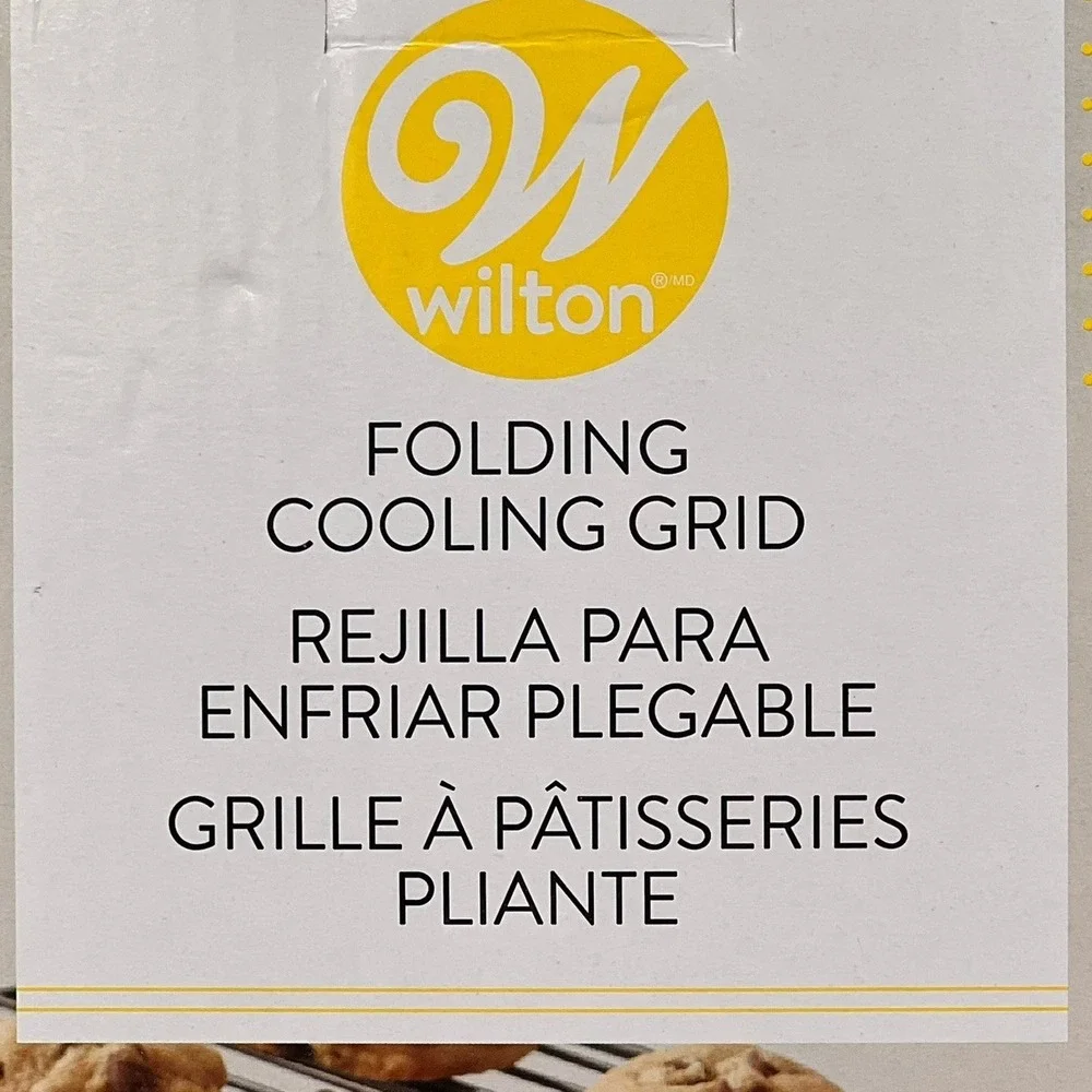 Wilton 3-Tier Folding Cooling Grid Kitchen OS Black Brand New 2105-8402